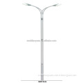 Customize high strength Q235 galvanized steel street lighting columns highway streetlight